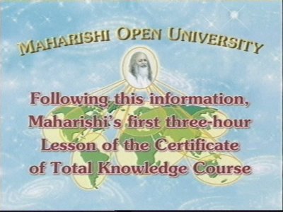 MOU - Maharishi Open University